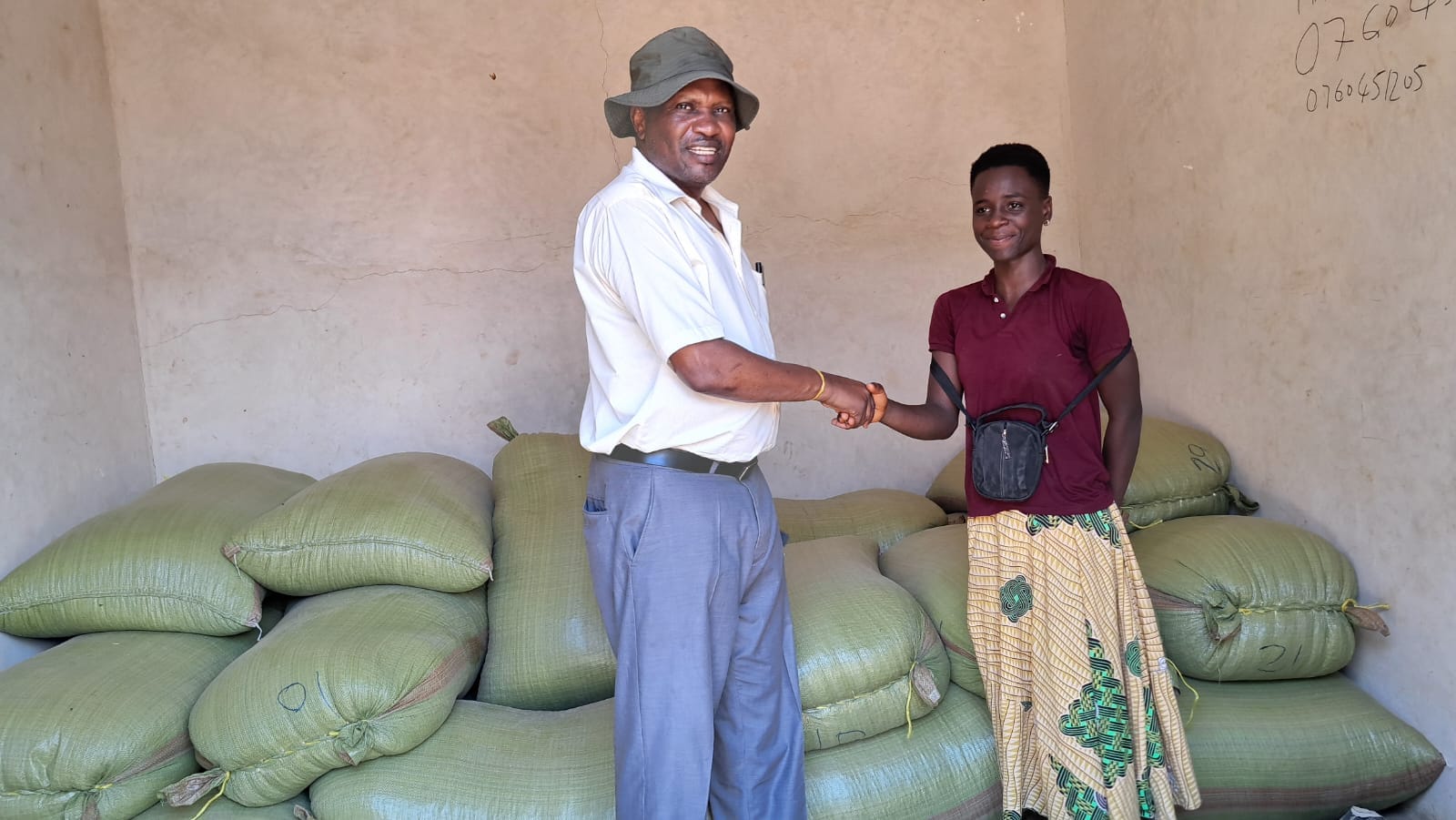 A female youth employed as a store attendant