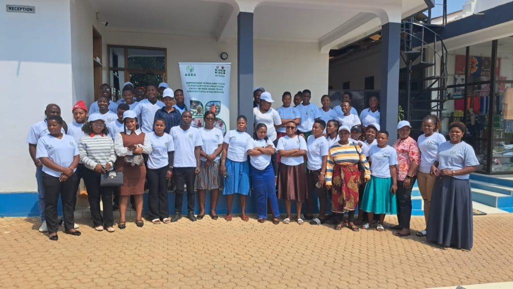 Group photo of the Tunduma CBTA members who attended the Tunduma CBTA training